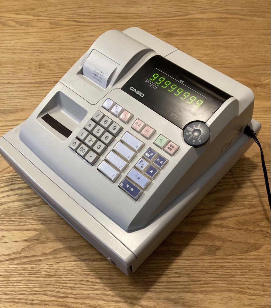 CASIO レジスター 10ER ホワイト