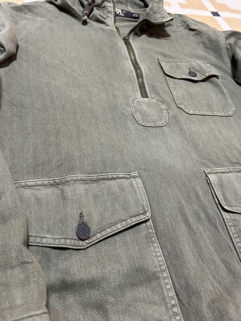 RRL ジャカードニット ポップオーバー アノラック　S size