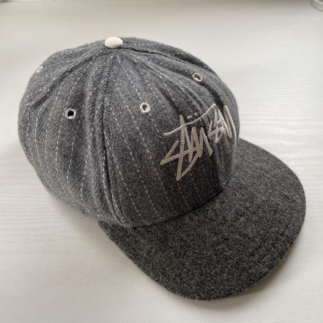 80s old stussy キャップ usa製 白タグ