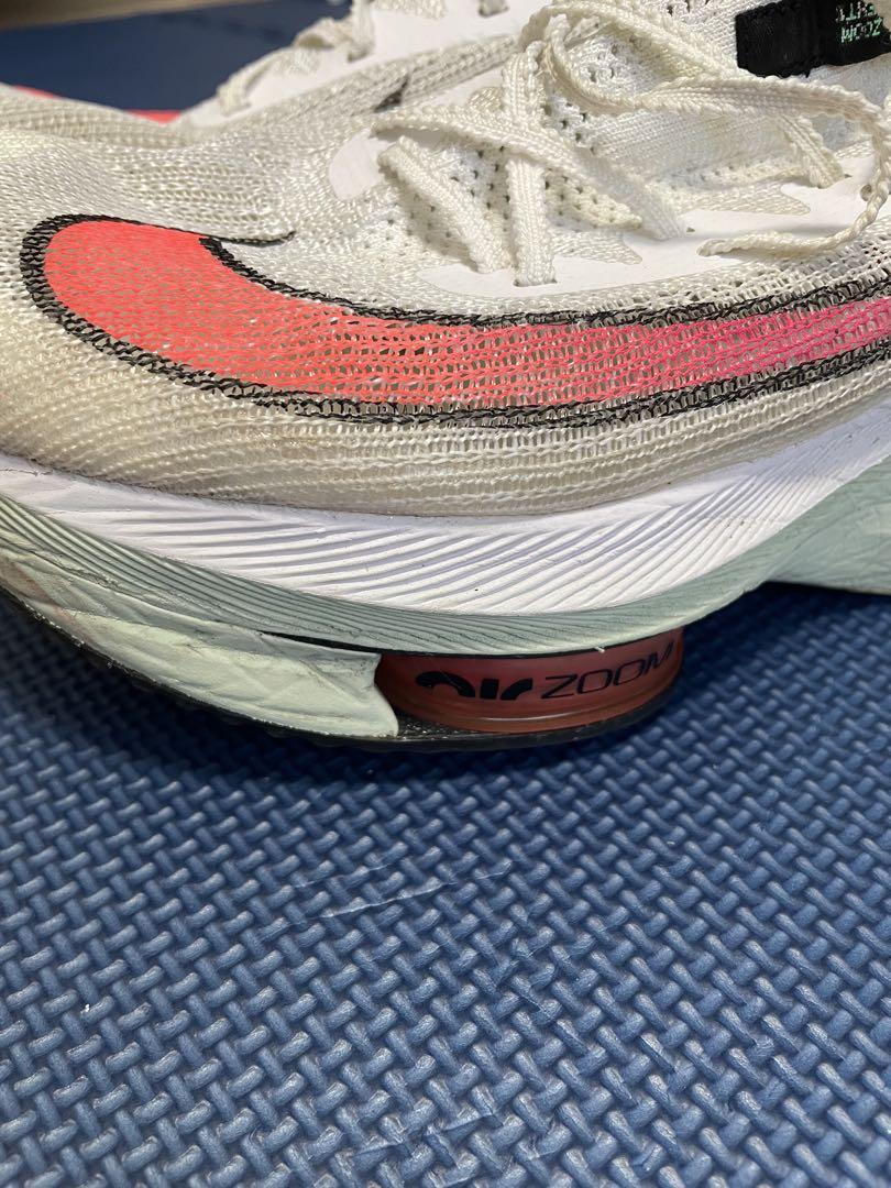 Nike ZoomX alphafly next%ホワイト/ピンク