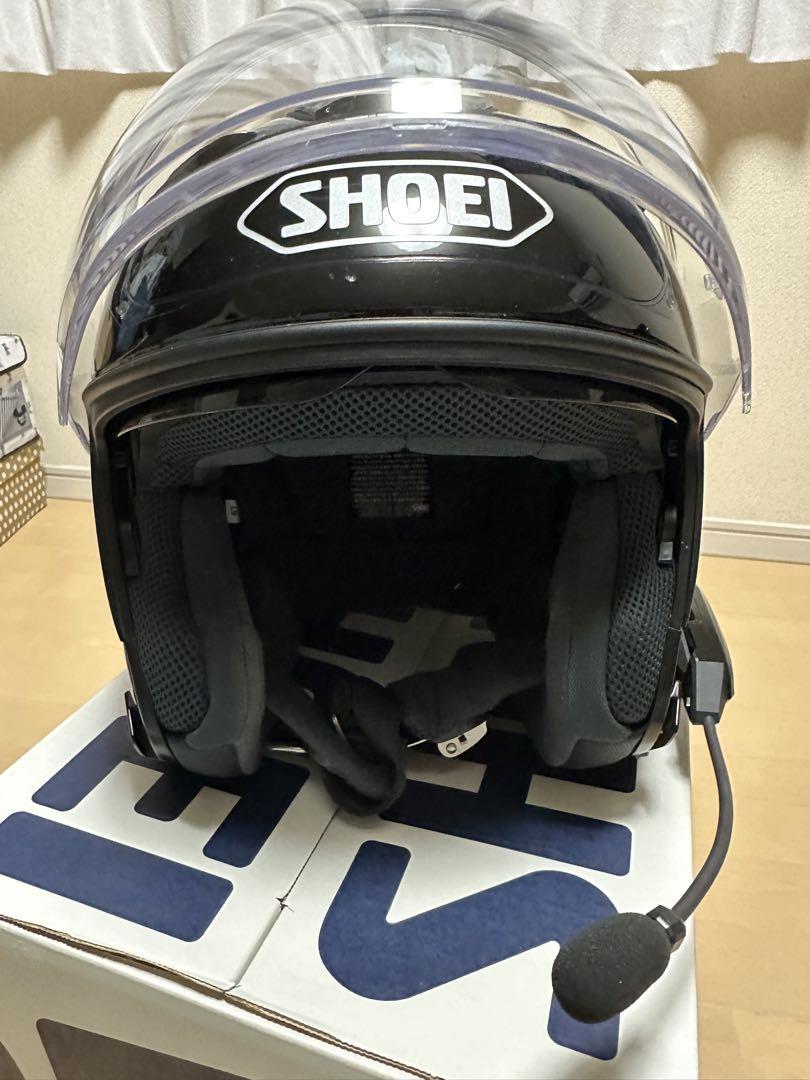 SHOEI ジェットヘルメット ビーコンインカム XB6X セット売り 美