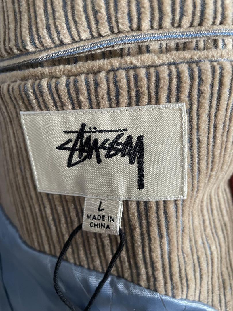 ジャケット・アウター MIX WALE CORDUROY DOUBLE-BREASTED BLAZER Stussy Mix Wale Corduroy Double-Breasted Blazer Sand Men's