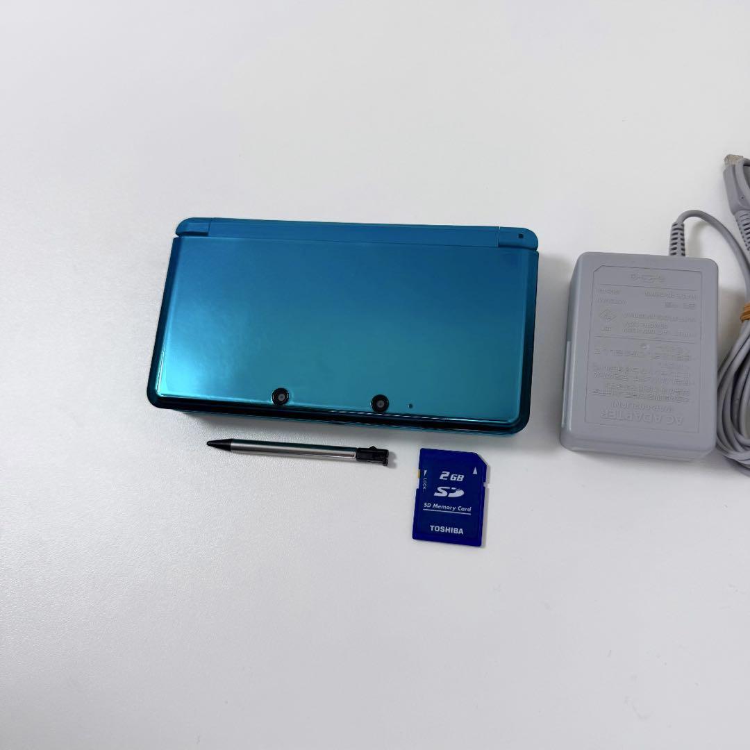 24時間以内に発送✨️ ニンテンドー3DS アクアブルー 完動品