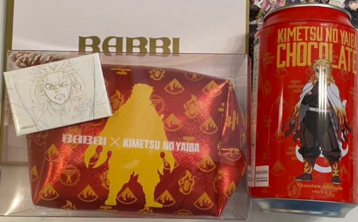 BABBI 鬼滅の刃 スペシャルギフト 煉獄杏寿郎 ポーチ ミルフィーユ