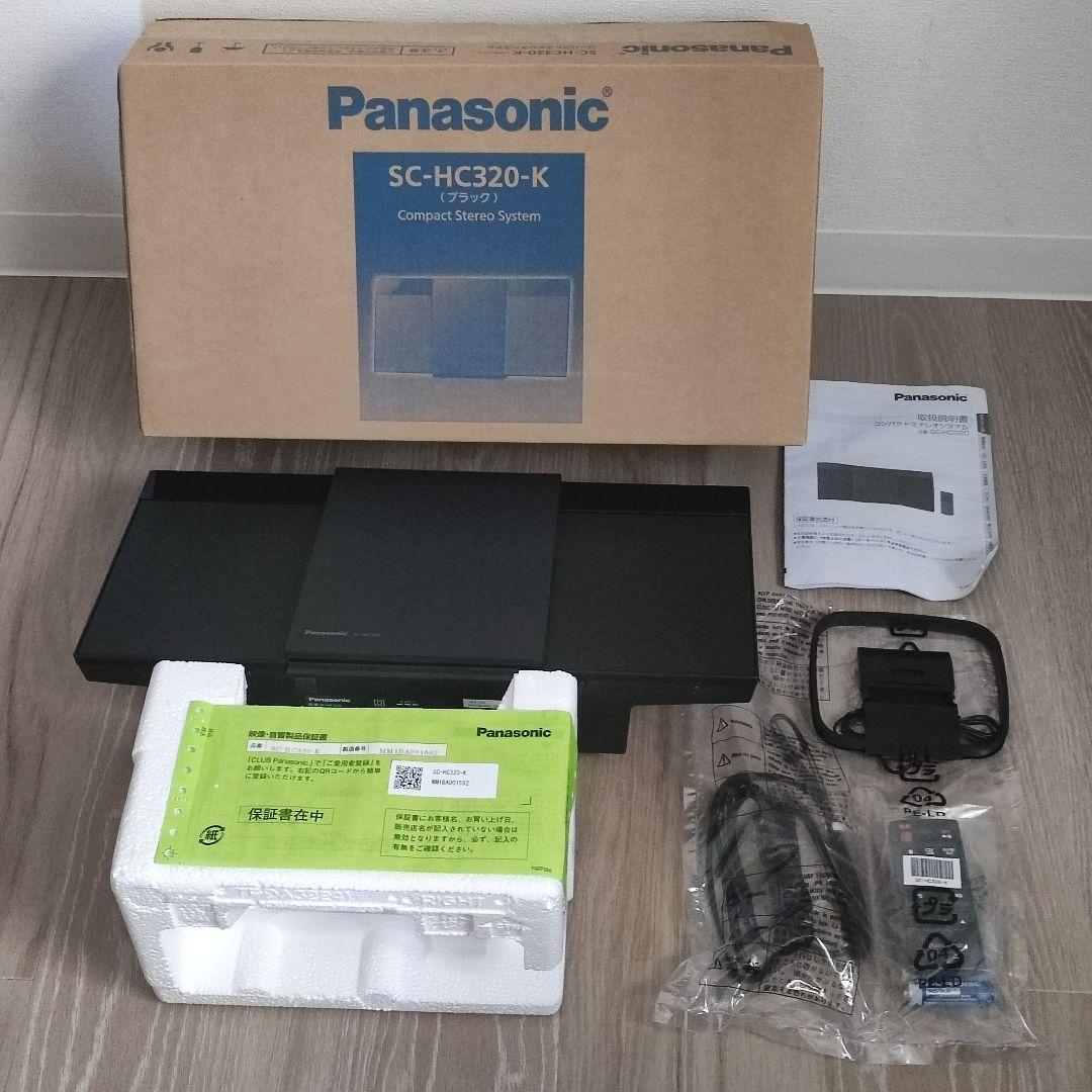 Panasonic SC-HC320-K コンパクトステレオシステム ブラック | www