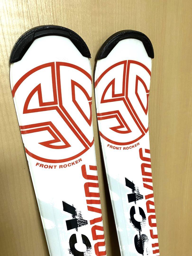 SNOWCRRVING スノーカービング スキー板 ＋ ストック