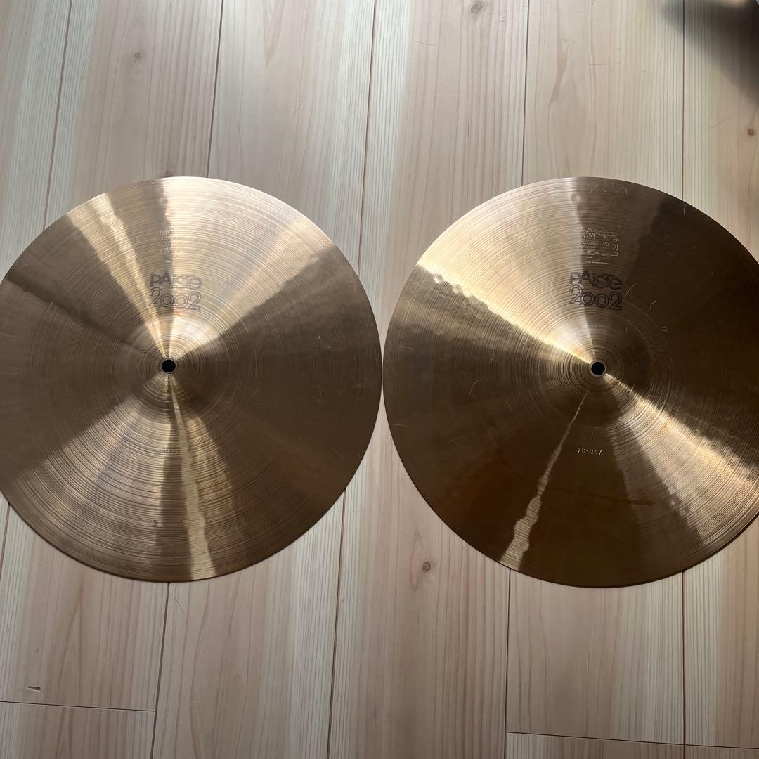 Paiste 2002 15ハイハットシンバル 2枚セット
