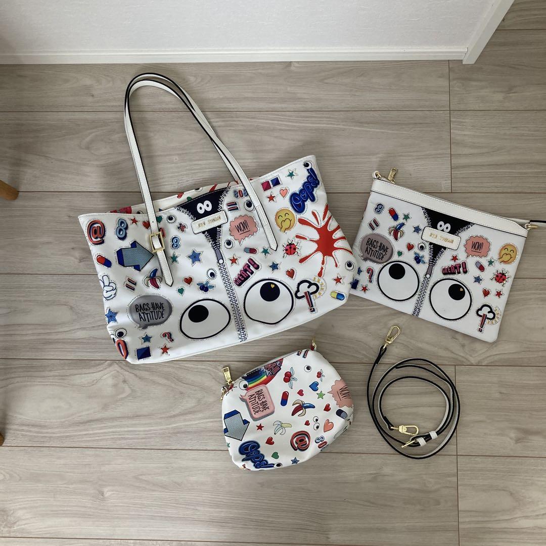 EYE THEME バッグ3点(ジーンズ)セット FASHION BAG PLAZA らみー｜Eye Theme/(W)デニムアイテーマ
