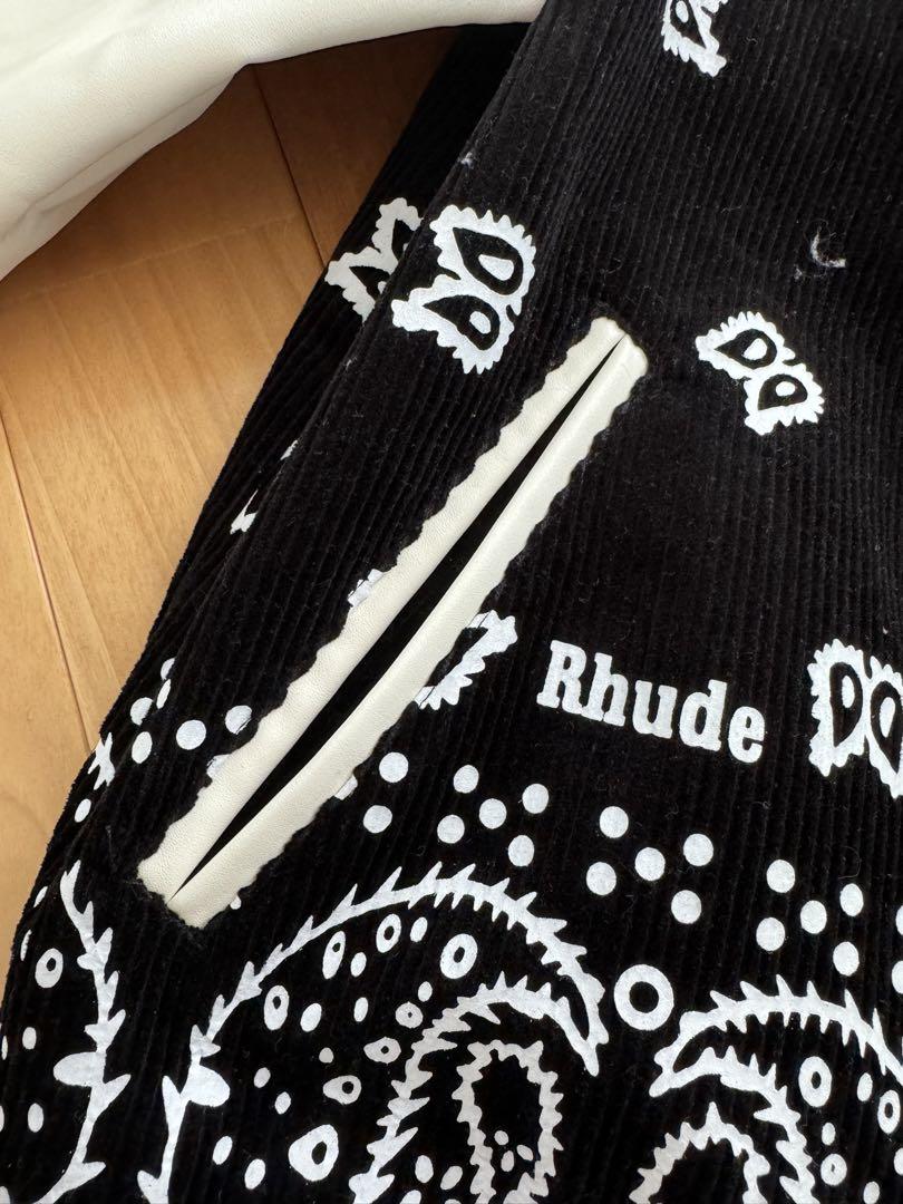 値下げ‼️Rhude バンダナ　ボンバージャケット