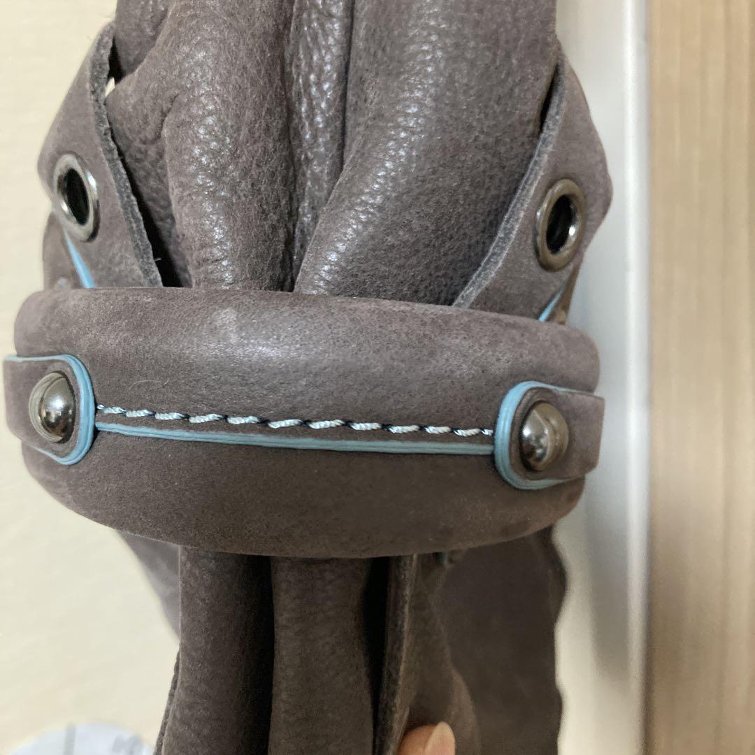 ドラ　ジャマンピュエッシュ　レザー ショルダーバッグ