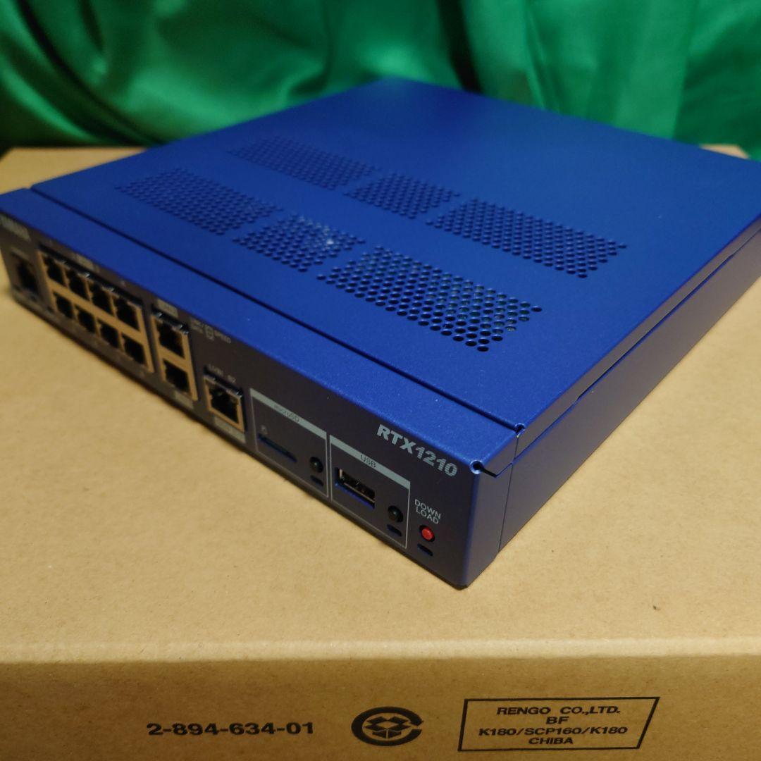 YAMAHA RTX1210 有線LANルーター　本体のみ　①