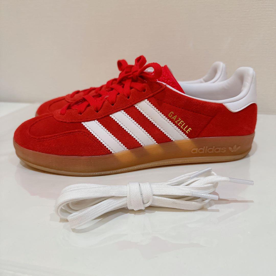 本日限定価格 adidas Gazelle Indoor ガゼル アディダス 赤