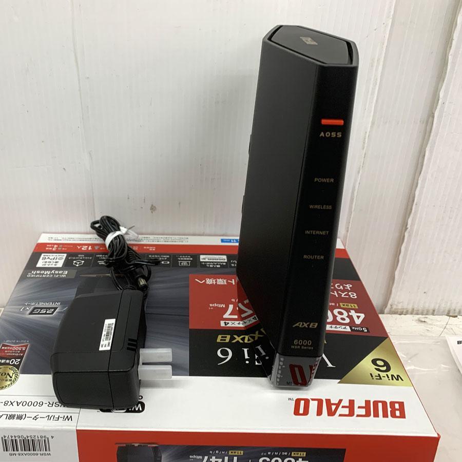 バッファロー Wi-Fiルーター　WSR-6000AX8-MB