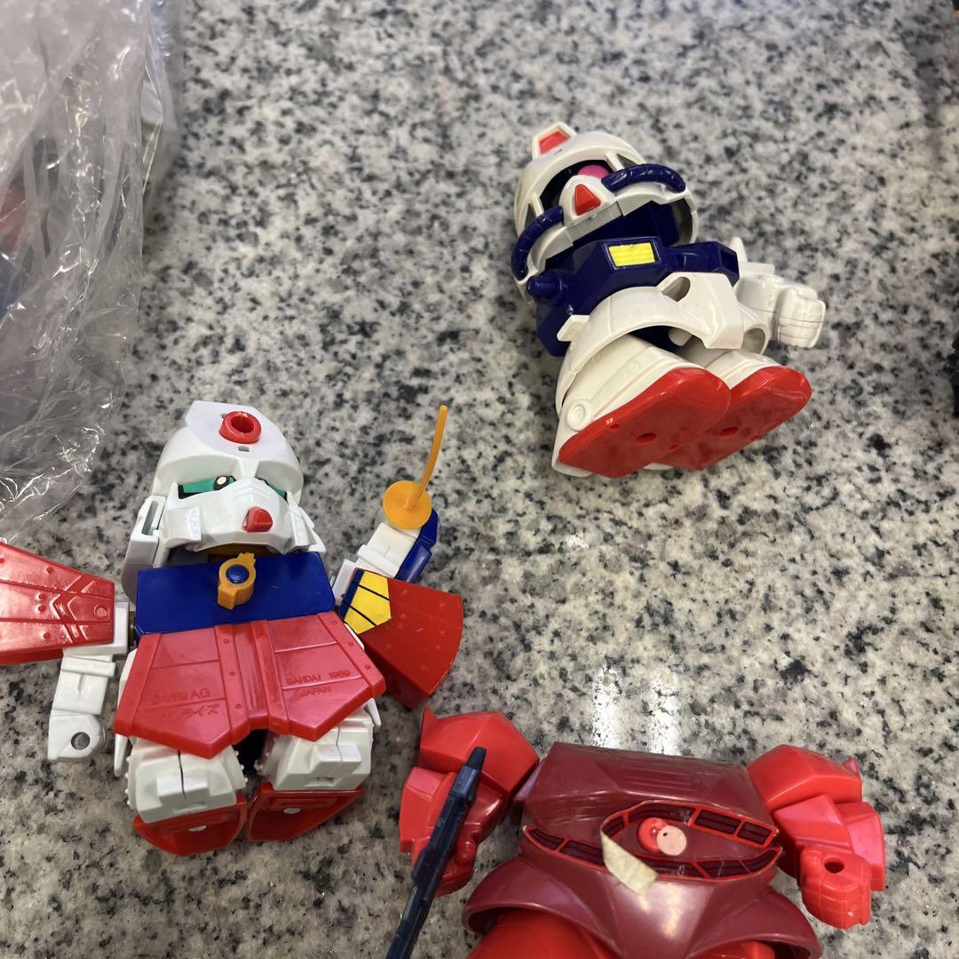 ジャンク SDガンダムBB戦士 ロボットフィギュアセット 小物 格安