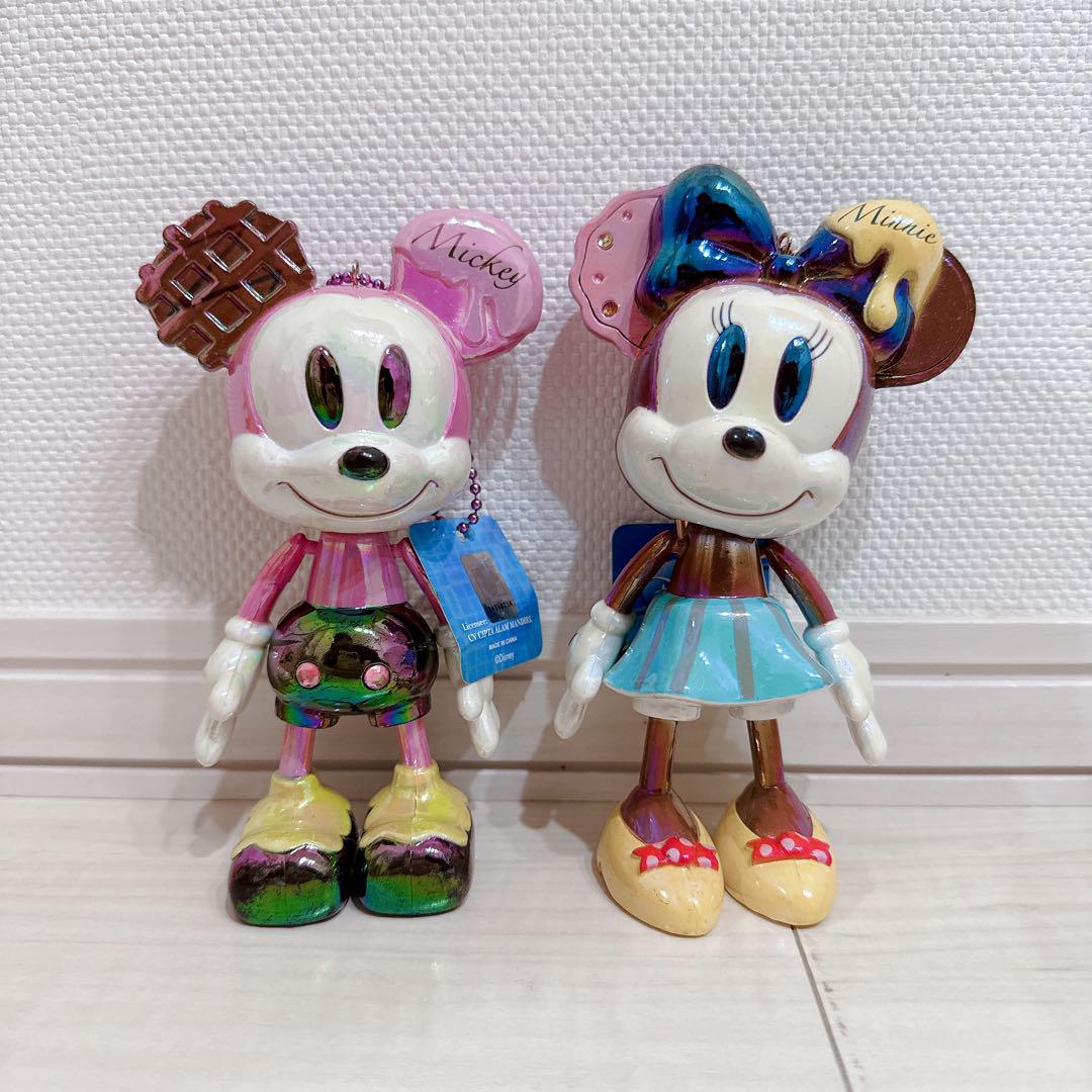 レア　オーロラ色　ミッキー　ミニー　限定