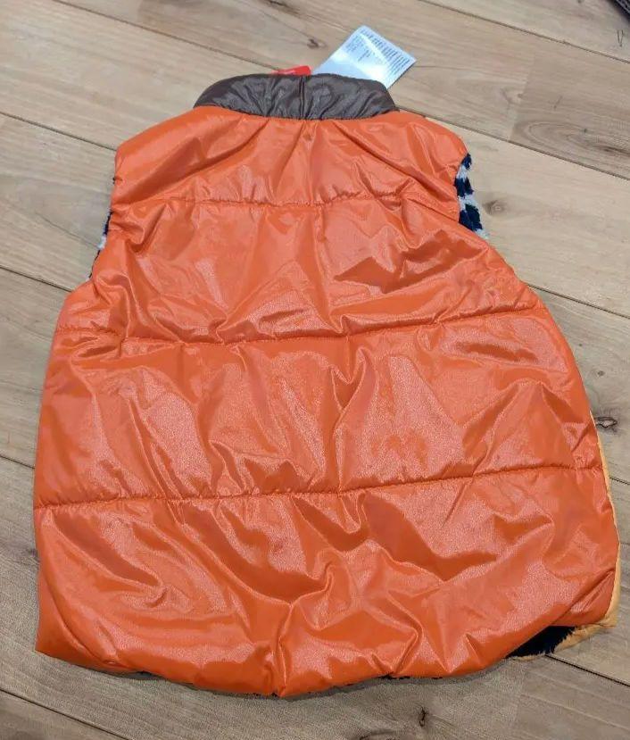 ▶新品未使用タグ付き◀mikihouseリバーシブル　ダウンベスト90cm