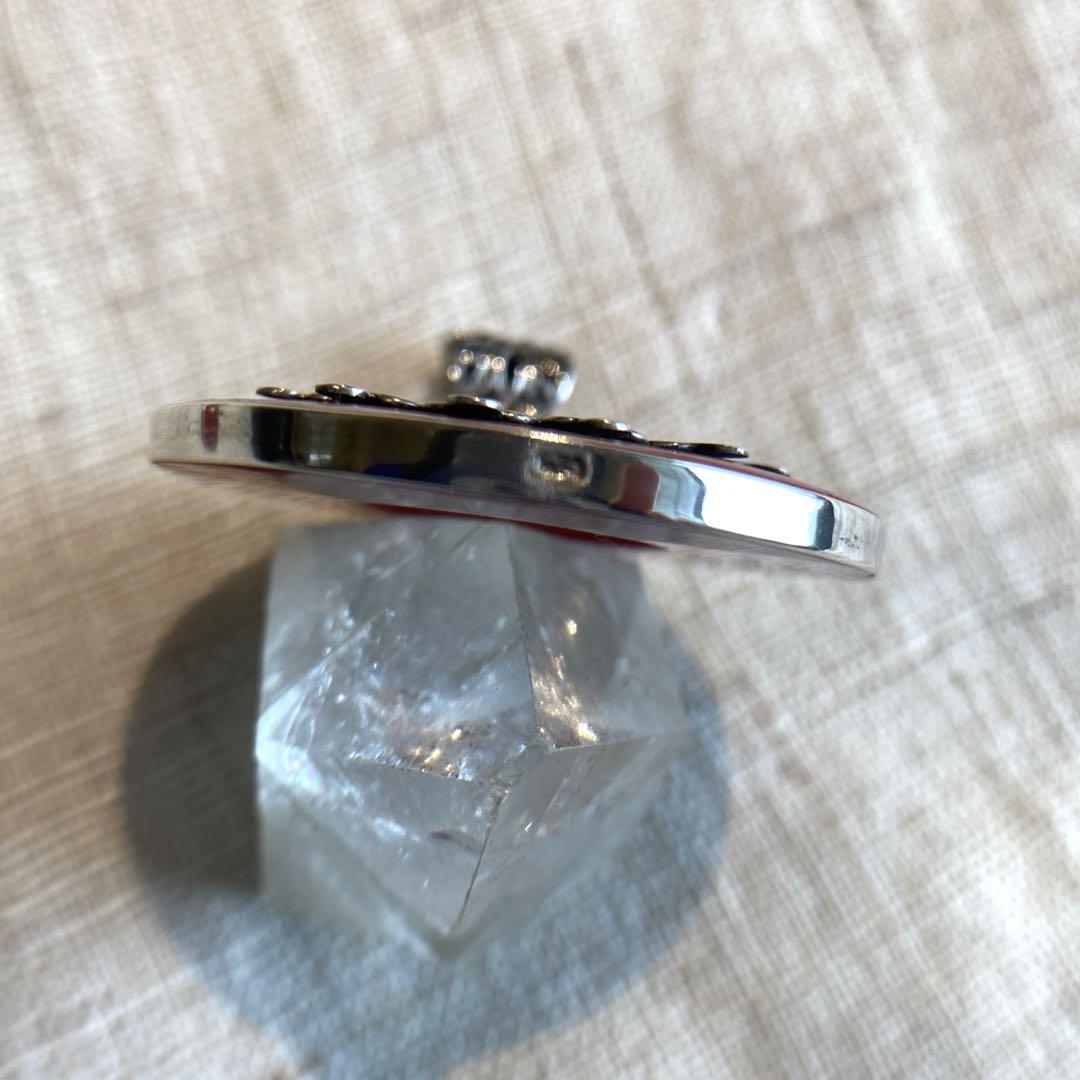 ブランド公式通販サイト レッドフォシルコーラル ピアス&ペンダントトップ silver925 セット アクセサリー