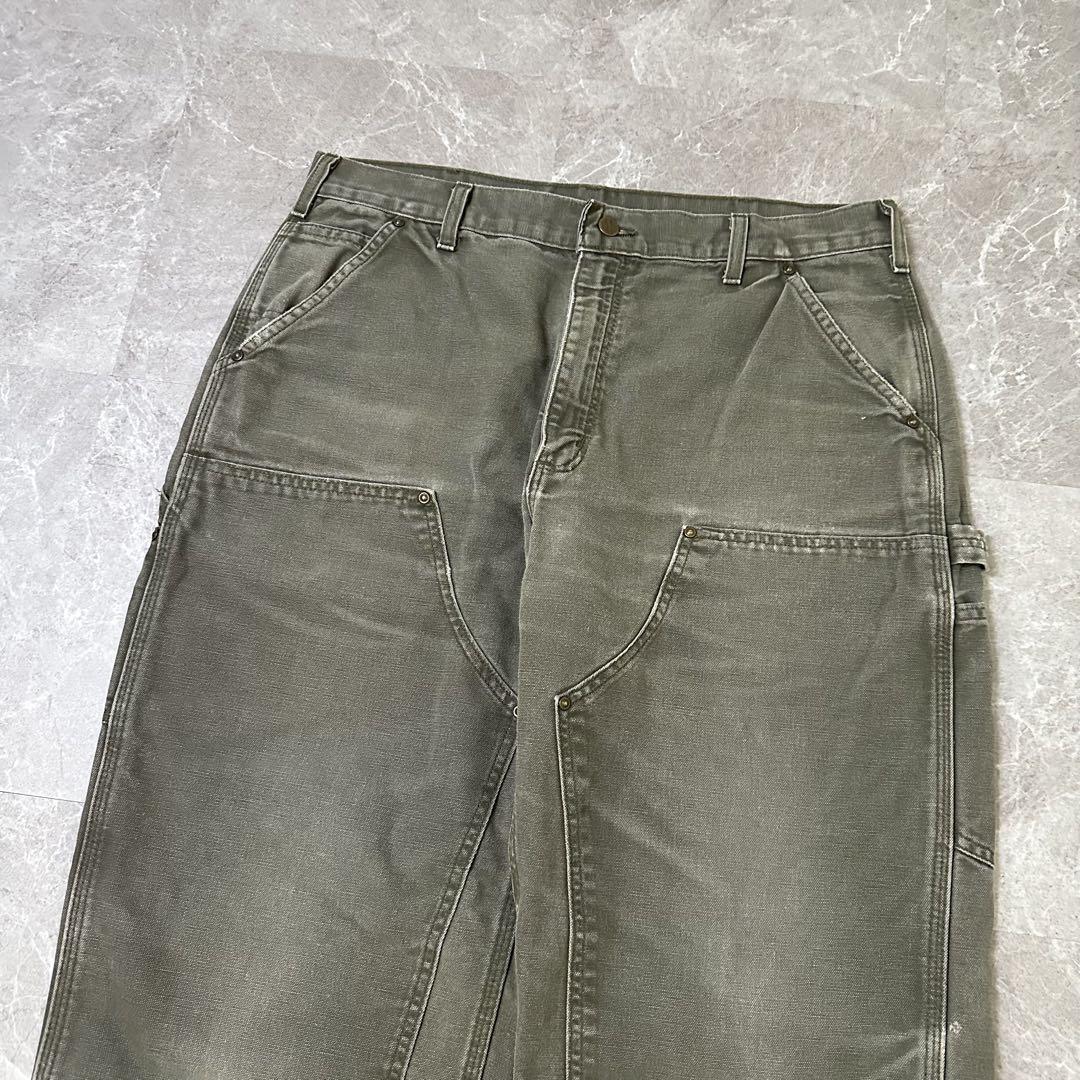 【雰囲気】カーハート ダブルニー ダック ペインターパンツ MOS 36*32