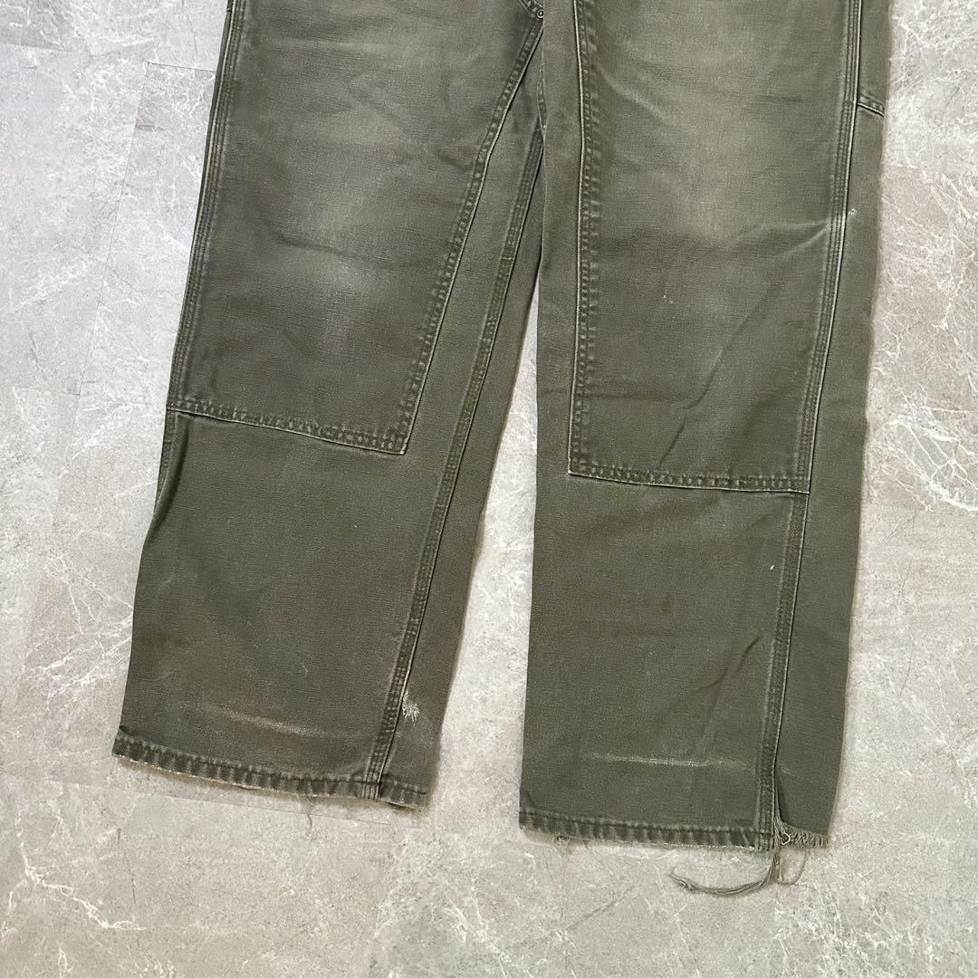 【雰囲気】カーハート ダブルニー ダック ペインターパンツ MOS 36*32