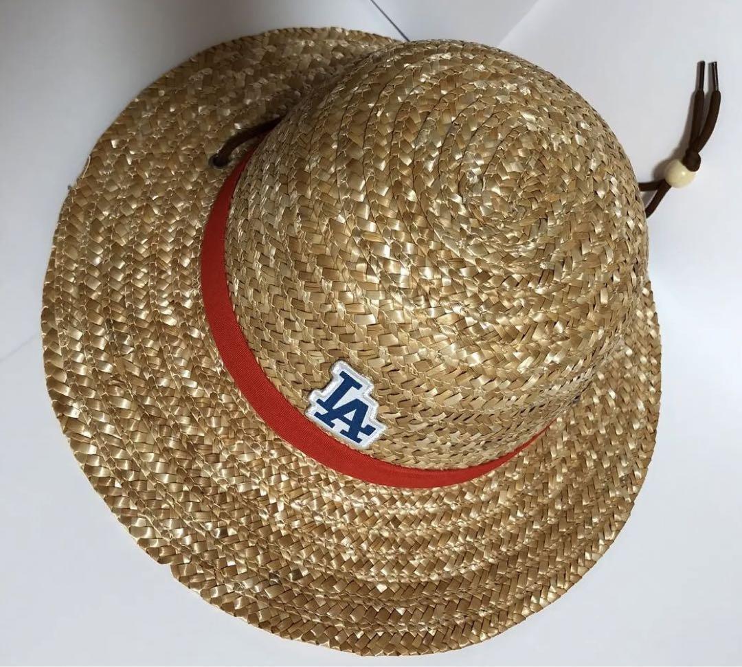 新品】【LA来場者限定】コラボ ドジャース×ワンピース 麦わら