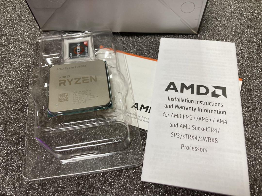 AMD Ryzen9 5900X BOX【動作確認済】