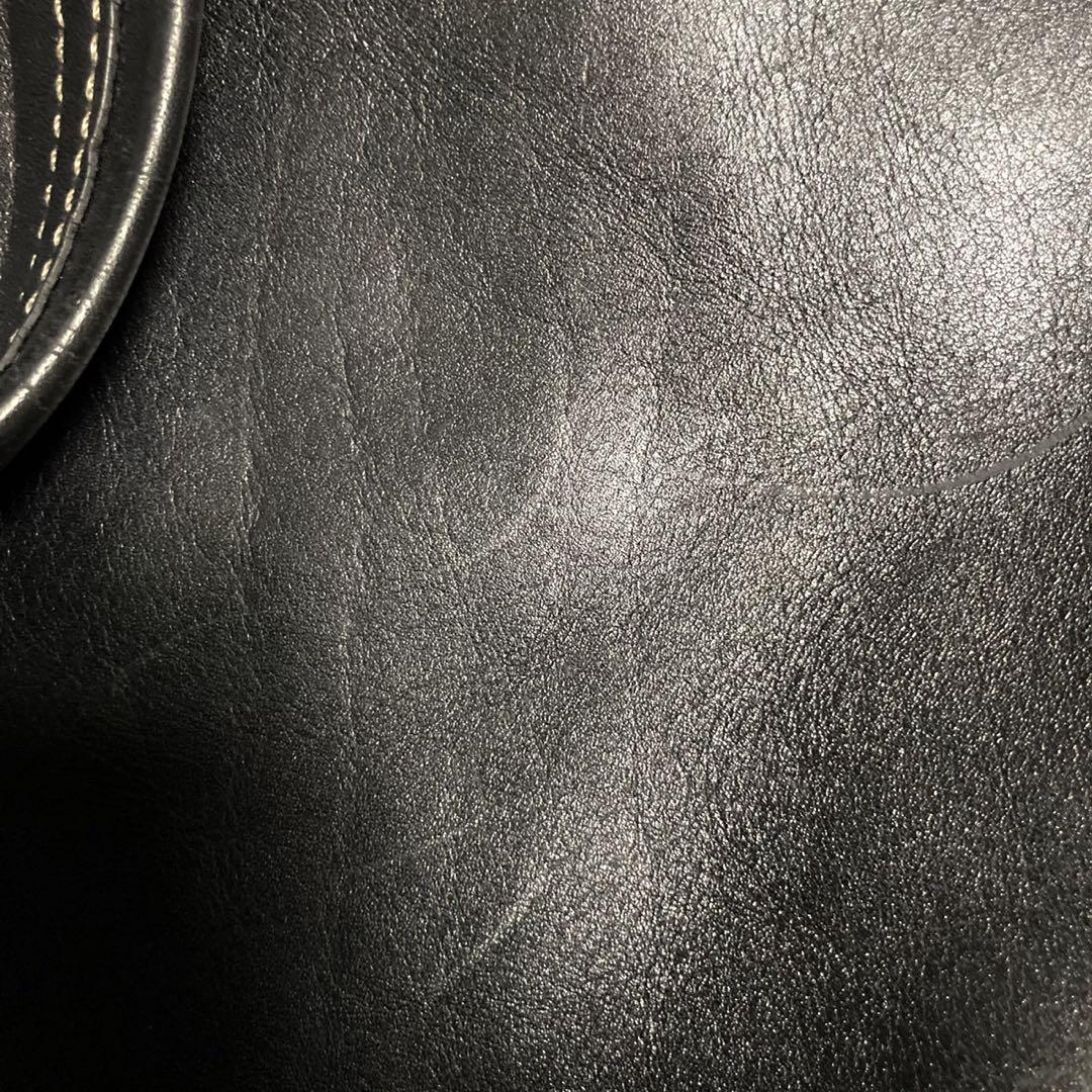 COACH メンズ ビジネスバック オールレザー ブラック 70637