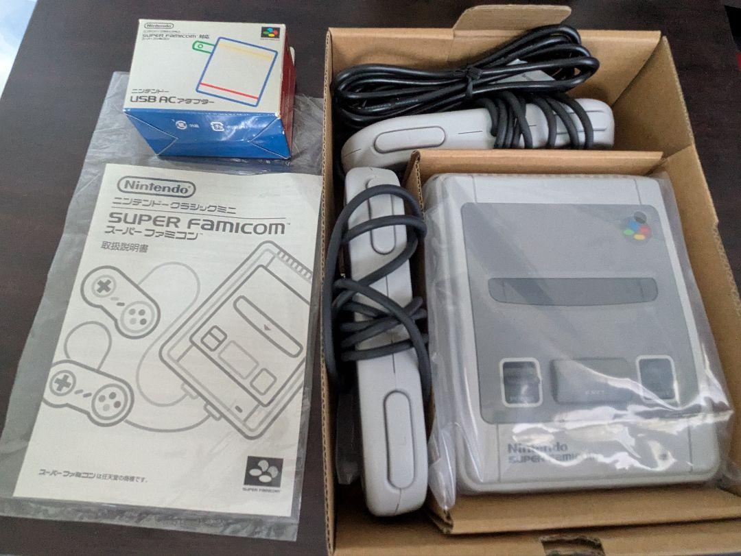 Nintendo スーパーファミコンクラシックミニ 動作確認済 AC