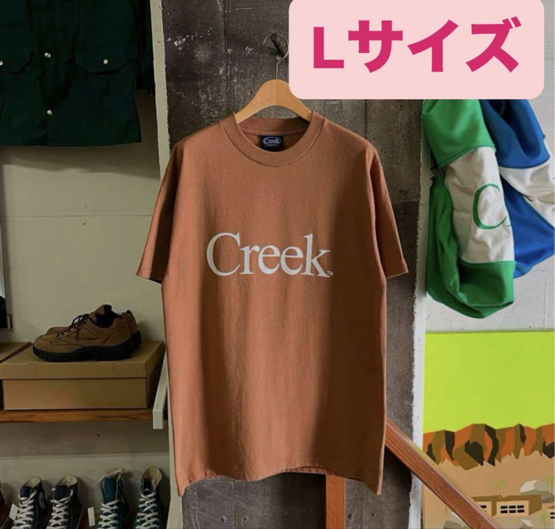 新品未開封 creek angler´s device Tシャツ ブラウン L