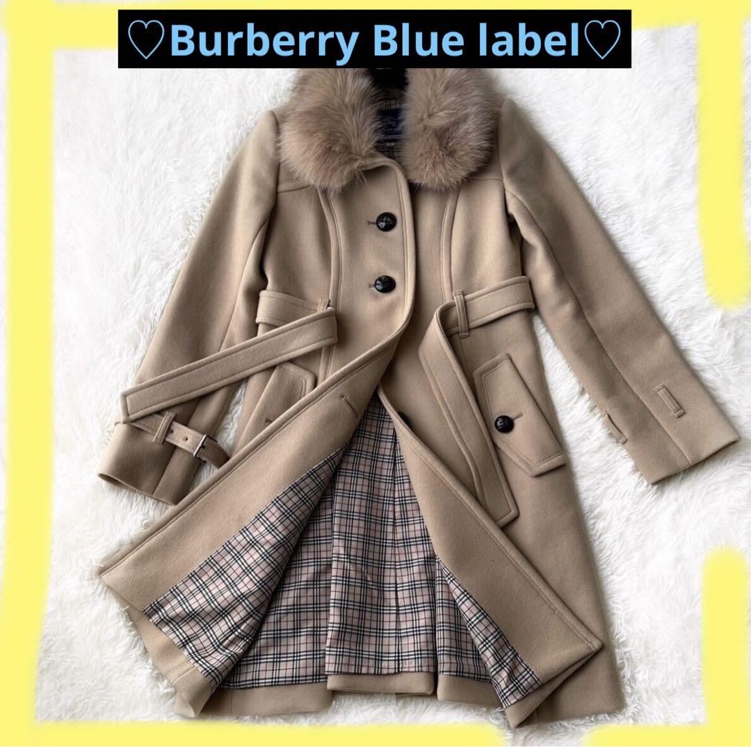 BURBERRY BLUE LABEL ベージュコート 値下げ！！Burberry BLUE LABEL コート