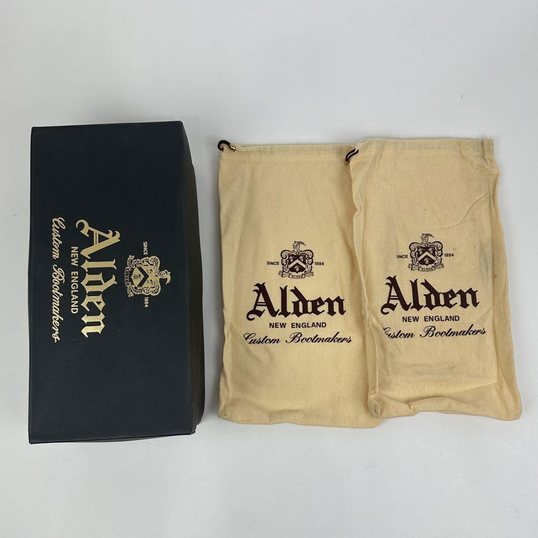 Alden 1340 チャッカブーツ 6D ブラック