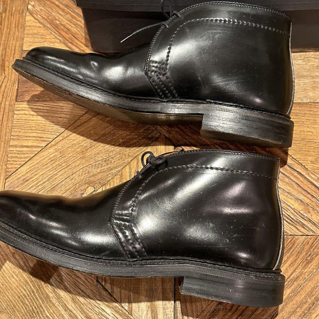 Alden 1340 チャッカブーツ 6D ブラック