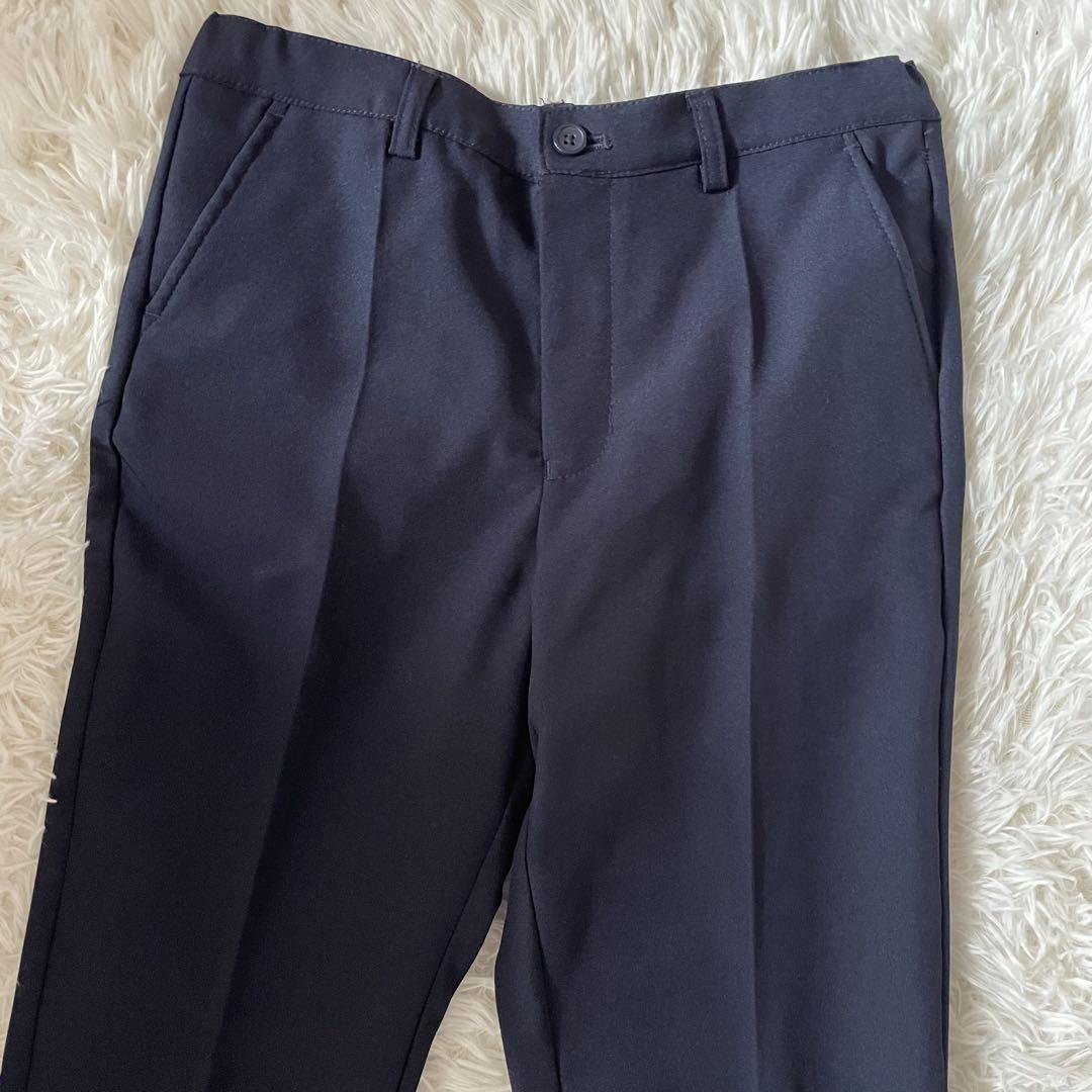 GLAZOS 160 　ジャケット　パンツ　ネクタイ　セットアップ　ネイビー
