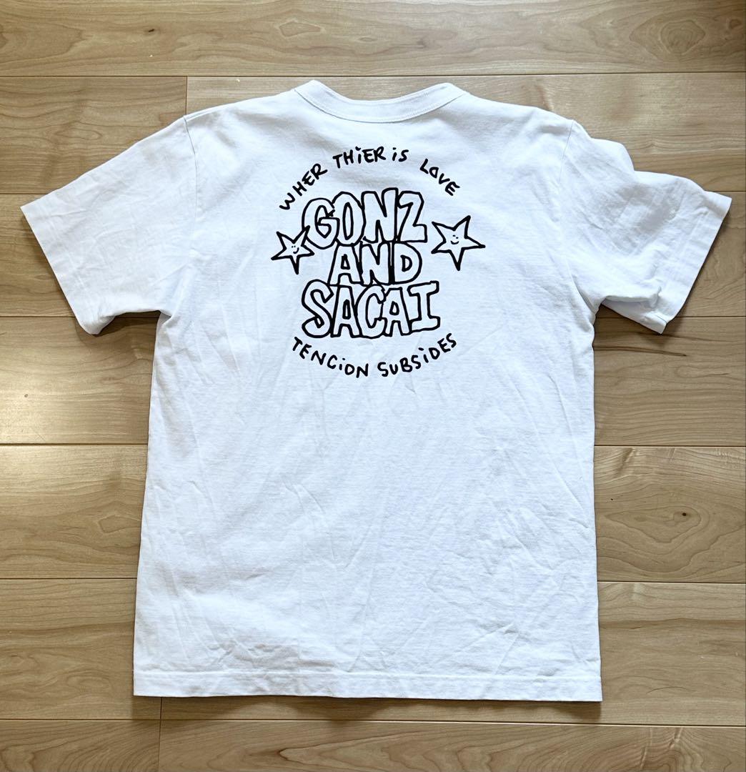 3 sacai マークゴンザレス デザインTシャツ - メルカリ