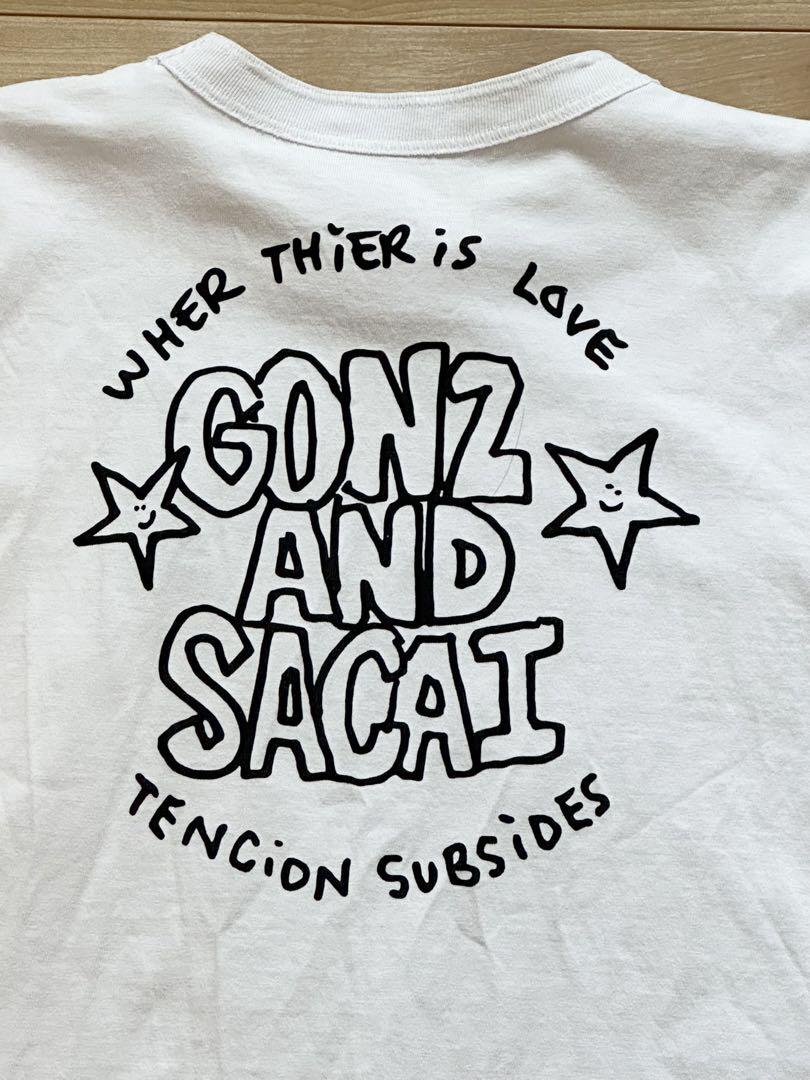 3 sacai マークゴンザレス デザインTシャツ - メルカリ