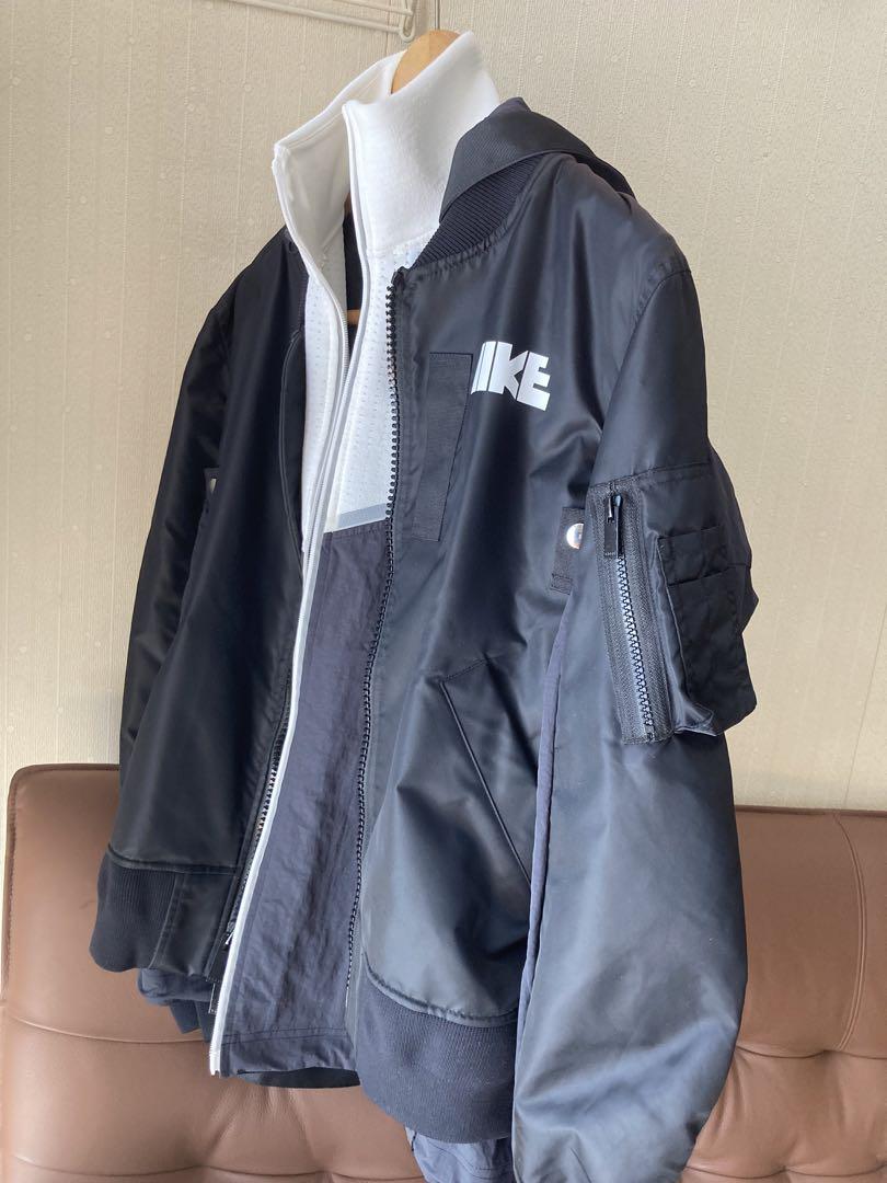 NIKE × sacai  NRG LAYERED JKT 黒