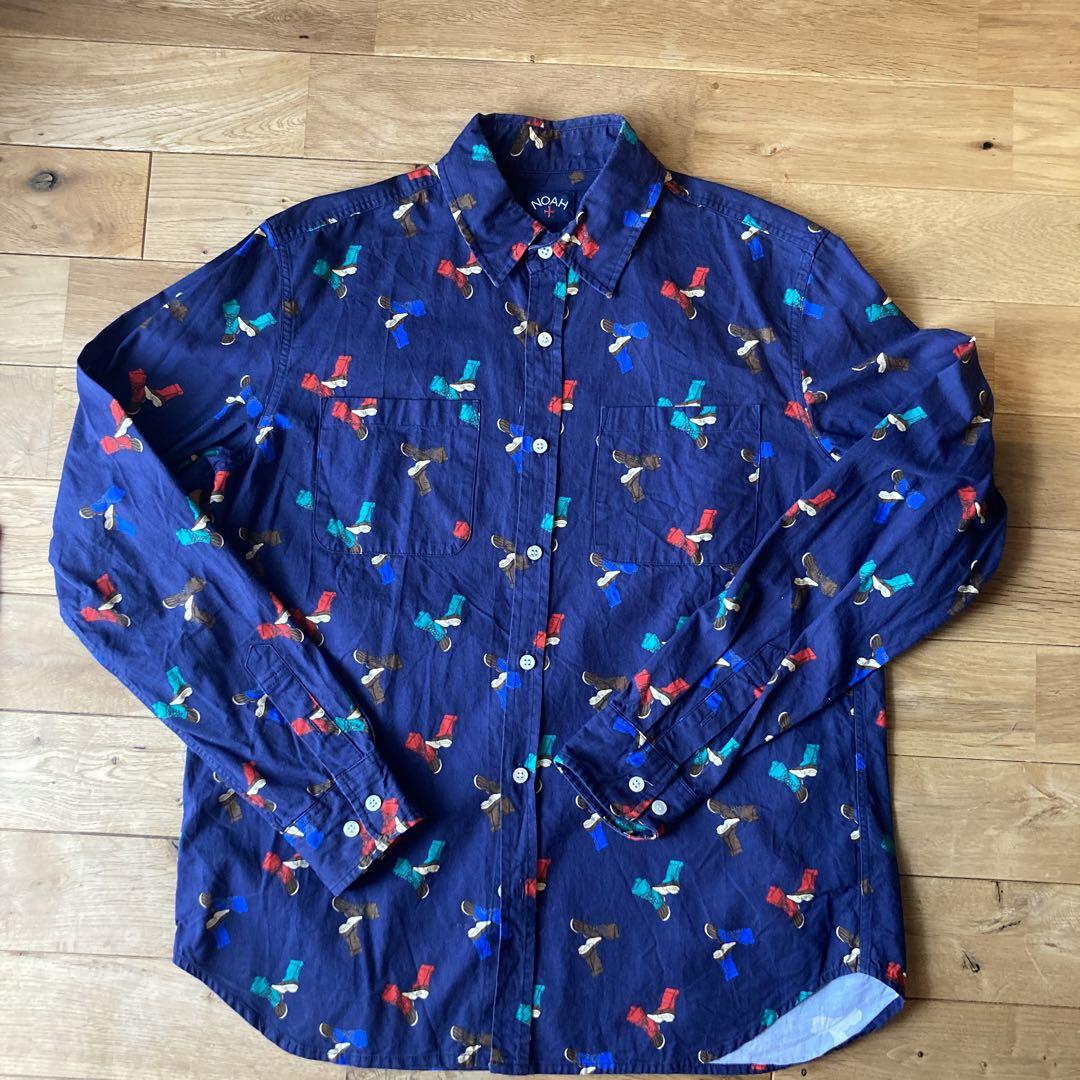 Noah duck boots柄 シャツ M 画像1
