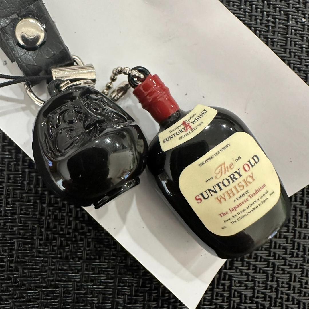 レア　オールド　たぬき　ダルマ　キーホルダー オリジナル携帯ストラップ ３個
