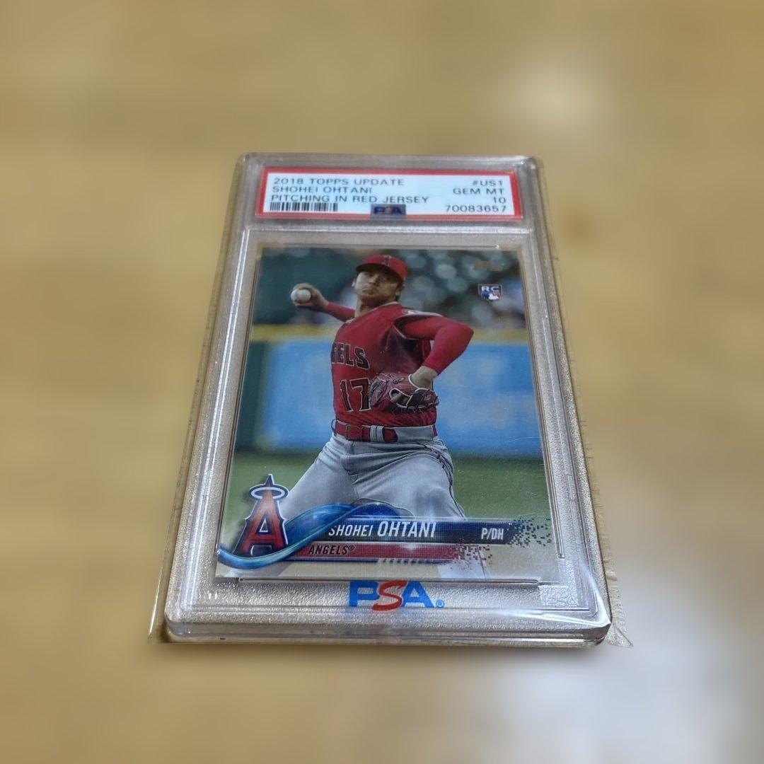 Shohei Ohtani 2018 Topps PSA 10 US1 RCtopps