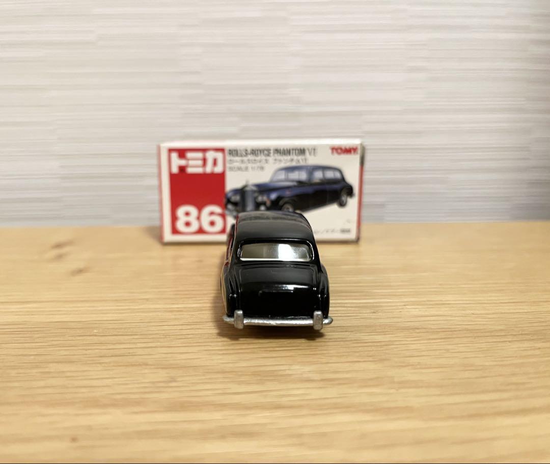 絶版 レア トミカ 赤箱 ロールスロイス ファンタムⅥ 86