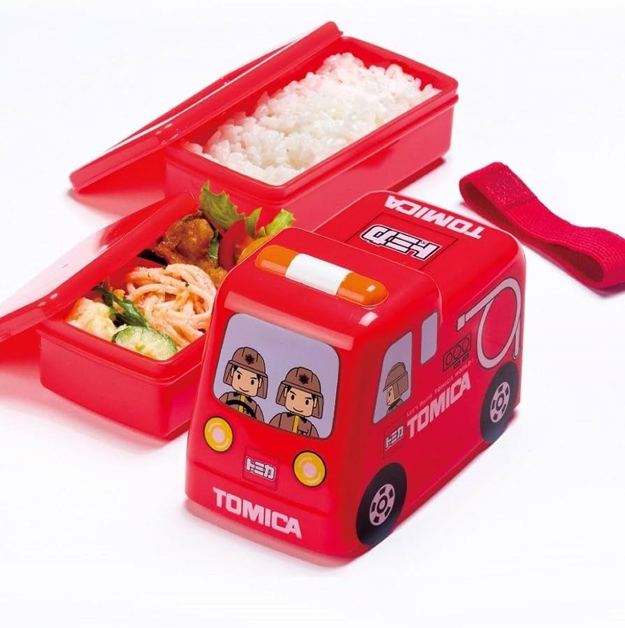 【記名無し！】トミカ消防車お弁当箱