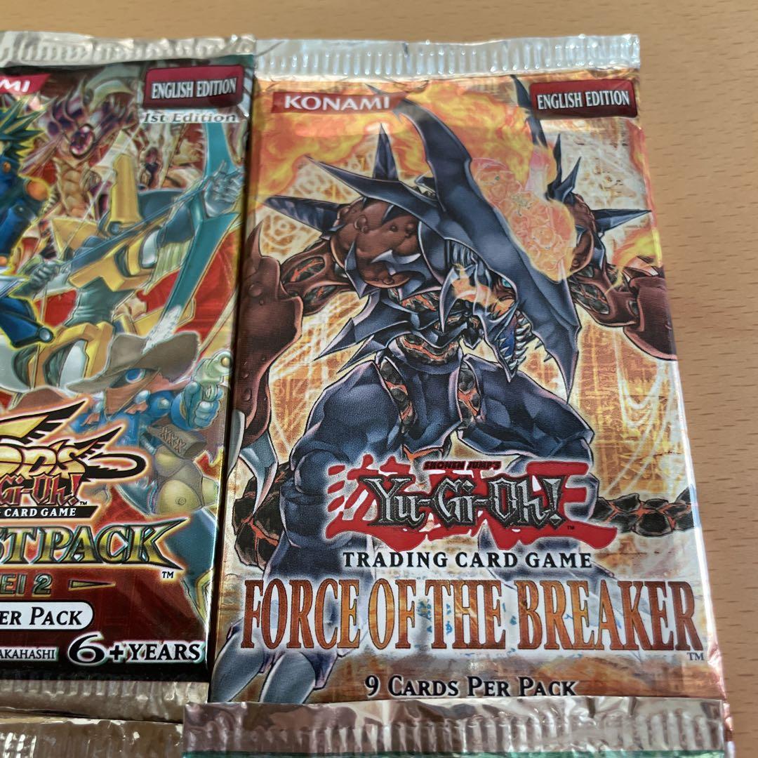 未開封パック　遊戯王　英語版