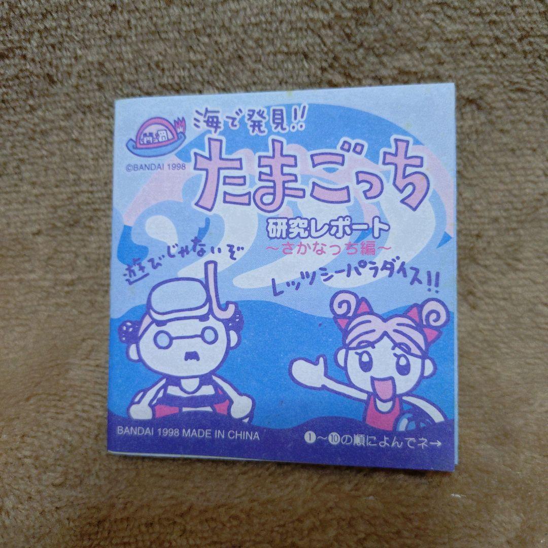 海で発見✨たまごっち✨説明書付き✨