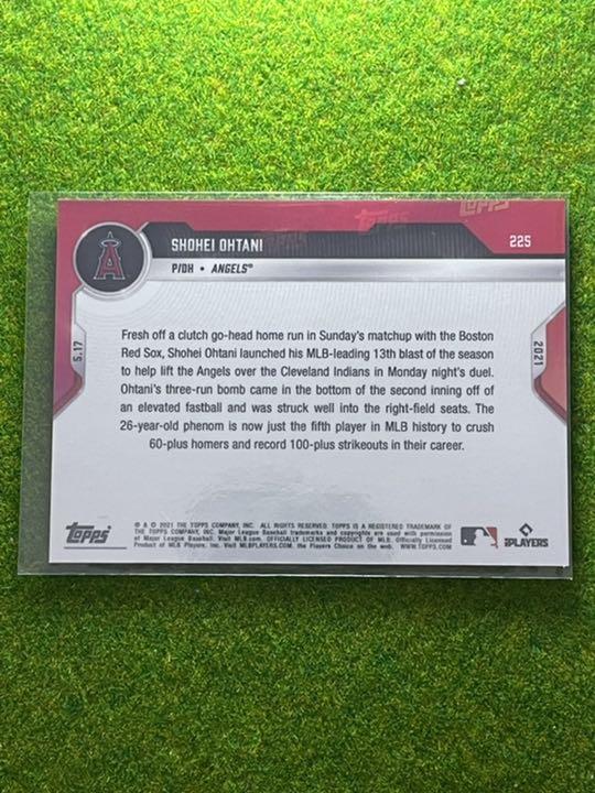 49枚限定】Topps Now #225 パラレル 大谷翔平