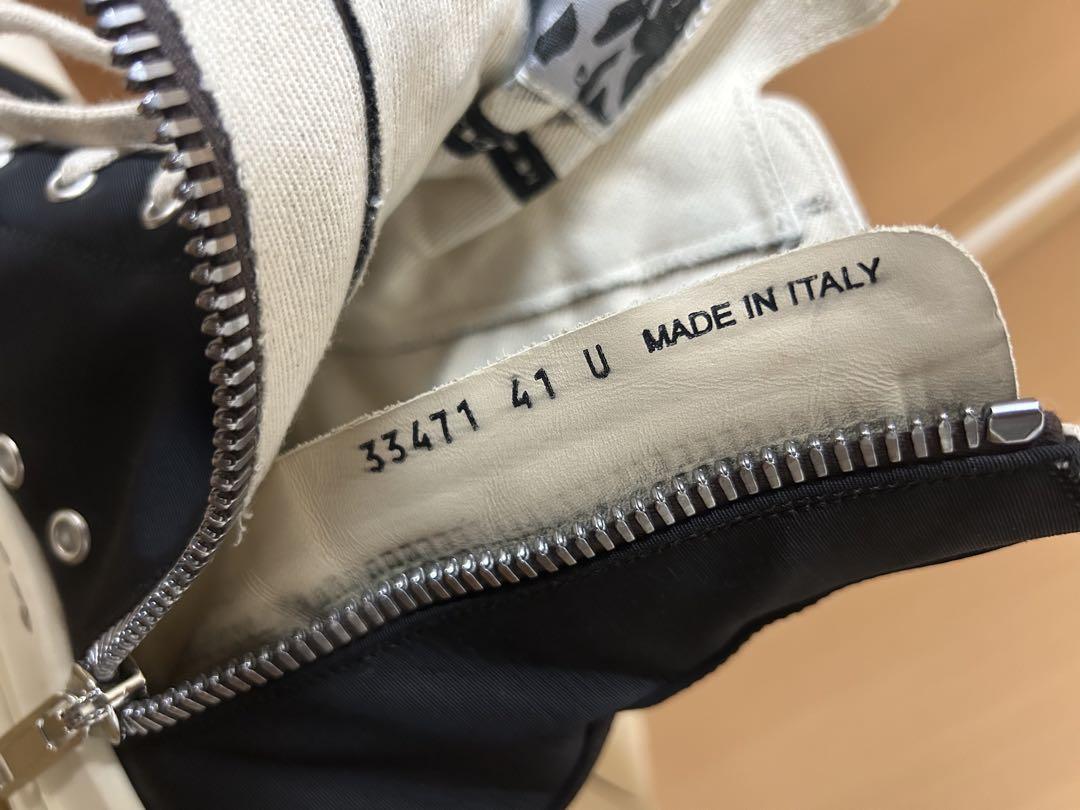 RICK owens drkshdw リックオウエンス ラモーンズ スニーカー