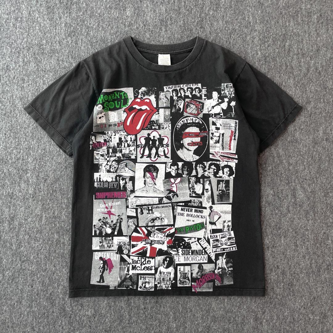 SEX PISTOLS　デザインTシャツ　バンド　ヴィンテージ　フェード　大判