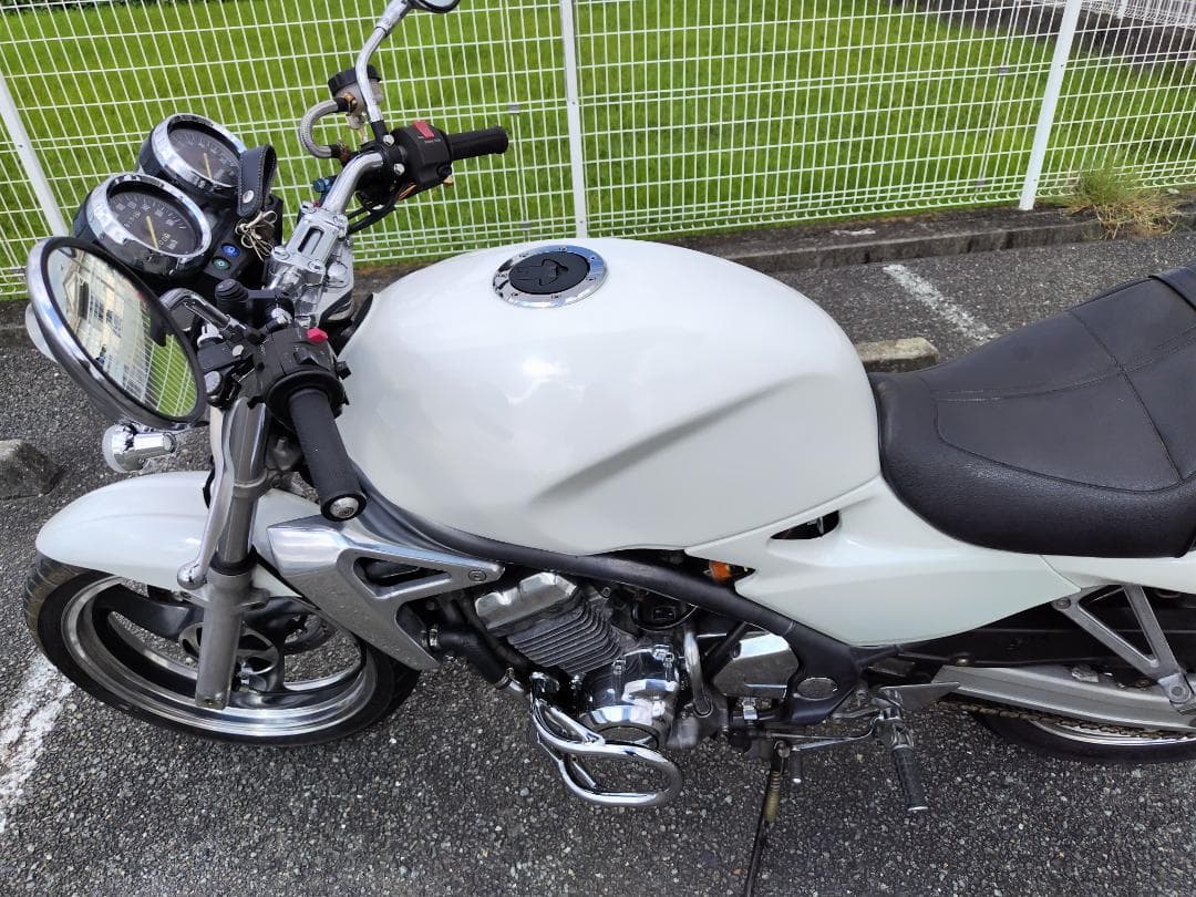 カワサキバリオス　ZR250AⅠ型　白色☆ビカビカ☆即乗り 令和10年4月まで！