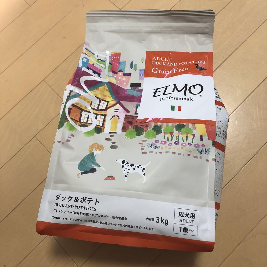 ELMO ダック＆ポテト ドライフード 3kg Amazon.co.jp: 【成犬用 イタリア製ドッグフード 3kg】ELMO