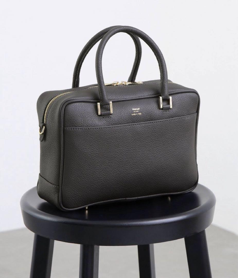 定番人気！ 新品【Manuel MILANO/マニュエルミラノ】レザーバッグIENA バッグ
