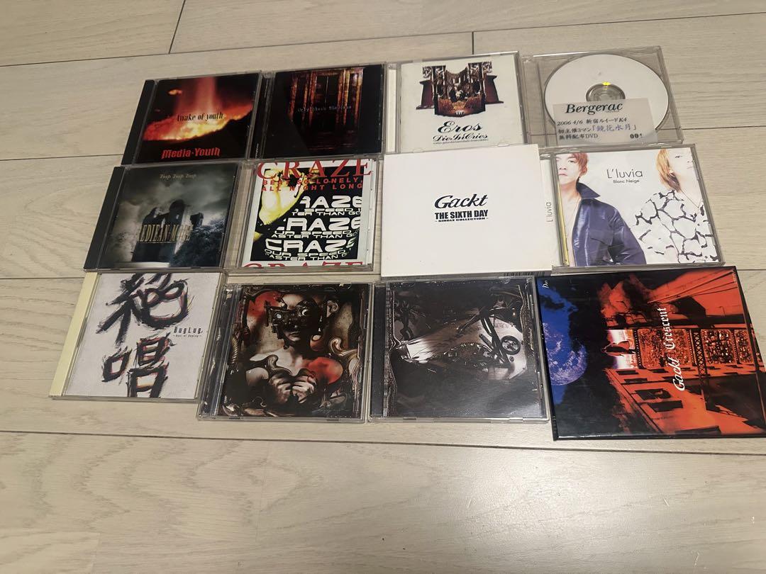 ヴィジュアル系バンドCD/DVDまとめ売り