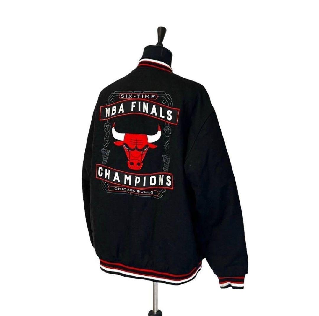 ChicagoBulls JH DesignシカゴブルズジャケッスタジャンNBA ChicagoBulls JH DesignシカゴブルズジャケッスタジャンNBA